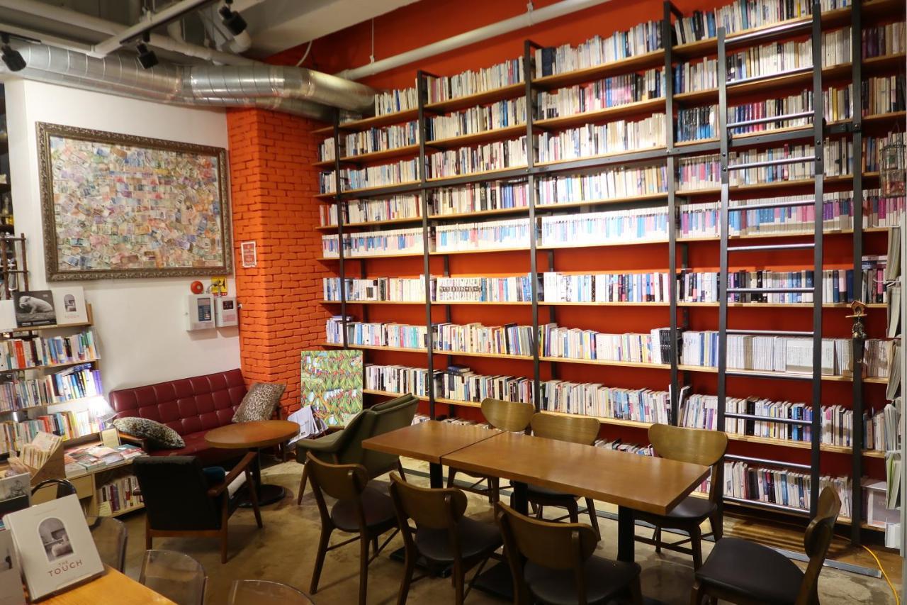Andong Poong-Gyung Hostel N Library Exterior photo